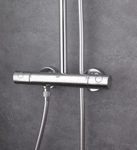 Душова система з термостатом для душа Grohe New Tempesta Cosmop. System (27922000) №6