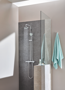 Душова система з термостатом для душа Grohe New Tempesta Cosmop. System (27922000) №7