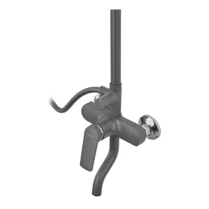 Душевая колонна со смесителем Plamix Lucas-009-J Graphite (Цвет графит) (PM6102) №8