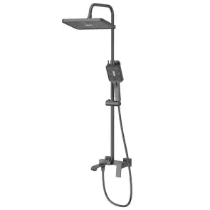 Душова колона зі змішувачем Haiba Gaudi 009-J GRAPHITE (HB9643) №1