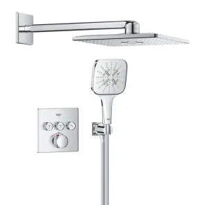 Прихована душова система з RSH SmartActive 310 Cube Grohe Grohtherm SmartControl (1039980000) №1