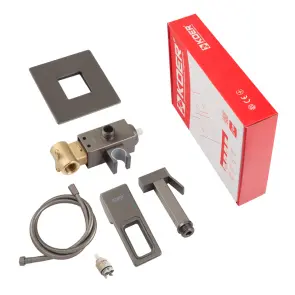 Смеситель для гигиенического душа Koer KB-23009-07 (Цвет графит) (KR5983) №2