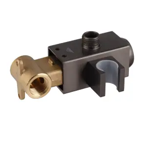 Смеситель для гигиенического душа Koer KB-23009-07 (Цвет графит) (KR5983) №6