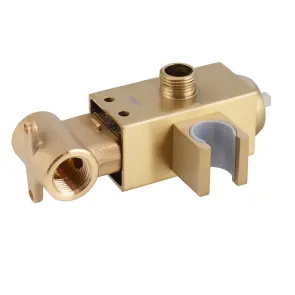 Смеситель для гигиенического душа Koer KB-23009-12 (Цвет матовое золото) (KR5984) №2