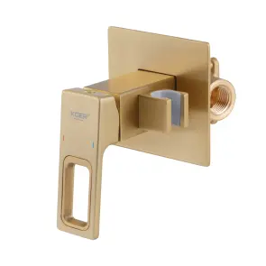 Смеситель для гигиенического душа Koer KB-23009-12 (Цвет матовое золото) (KR5984) №5