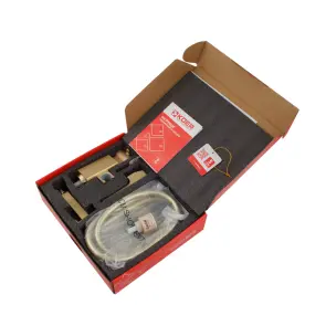 Смеситель для гигиенического душа Koer KB-23009-12 (Цвет матовое золото) (KR5984) №7
