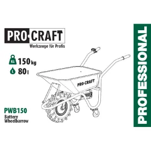 Акумуляторна тачка Procraft PWB150 №2