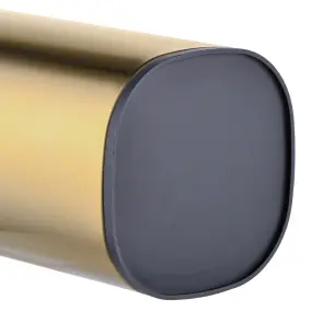 Йоржик для унітазу підлоговий Mixxus Premium Quadro-TB0201 Brushed Gold (колір матове золото) (MI8395) №21