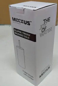 Йоржик для унітазу підлоговий Mixxus Ellipse-TB0202 Brushed Gold (колір матове золото) (MI8401) №14