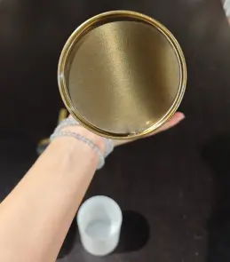 Йоржик для унітазу підлоговий Mixxus Ellipse-TB0202 Brushed Gold (колір матове золото) (MI8401) №16