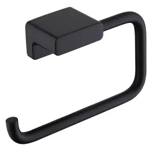 Тримач для туалетного паперу Koer AS-0107-05 колір чорний (KR6182) №1