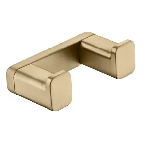 Гачок подвійний Koer AS-0101-2-12 колір матове золото (KR6155) №1