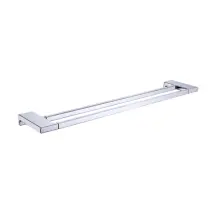 Полотенцедержатель двойной Koer AS-0109-2-01 648мм цвет хром глянец (KR6190)