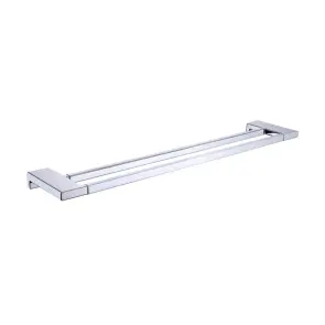 Полотенцедержатель двойной Koer AS-0109-2-01 648мм цвет хром глянец (KR6190) №1
