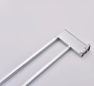 Полотенцедержатель двойной Koer AS-0109-2-01 648мм цвет хром глянец (KR6190) №2