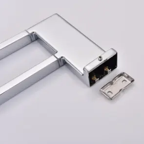 Полотенцедержатель двойной Koer AS-0109-2-01 648мм цвет хром глянец (KR6190) №7
