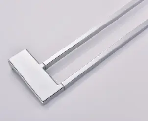 Полотенцедержатель двойной Koer AS-0109-2-01 648мм цвет хром глянец (KR6190) №14