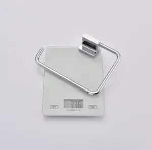 Держатель для бумажных полотенец полукольцо Koer AS-0108-01 цвет хром глянец (KR6181) №5