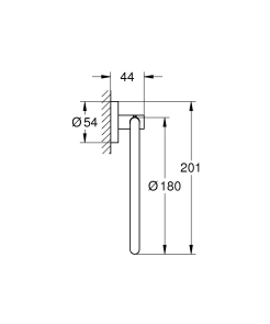 Кільце для рушника Grohe Essentials (1024612430) №4