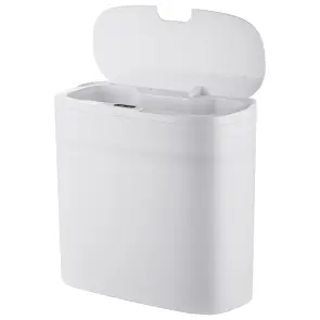 Відро для сміття сенсорне прямокутне Mixxus Wave-TC0414 White 14 л (колір білий) (MI8405) №2