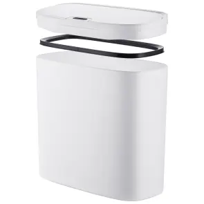 Відро для сміття сенсорне прямокутне Mixxus Wave-TC0414 White 14 л (колір білий) (MI8405) №27