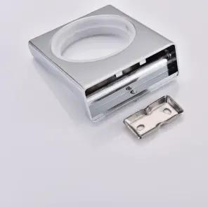 Мильниця настінна Koer AS-0102-01 (скло) колір хром глянець (KR6161) №2