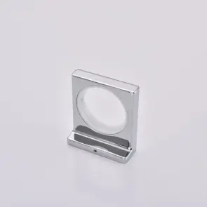 Мильниця настінна Koer AS-0102-01 (скло) колір хром глянець (KR6161) №3