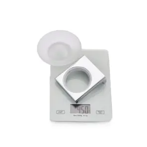 Мильниця настінна Koer AS-0102-01 (скло) колір хром глянець (KR6161) №5