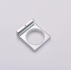 Мильниця настінна Koer AS-0102-01 (скло) колір хром глянець (KR6161) №8