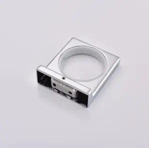 Мильниця настінна Koer AS-0102-01 (скло) колір хром глянець (KR6161) №13