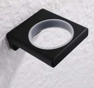 Мильниця настінна Koer AS-0102-05 (скло) колір чорний (KR6158) №7