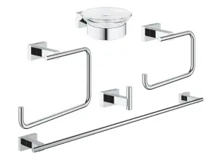 Набор аксессуаров 5 в 1 Grohe Essentials Cube New (40758001) №1