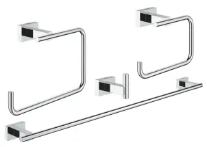 Набір аксесуарів 4 в 1 Grohe Essentials Cube New (40778001) №1