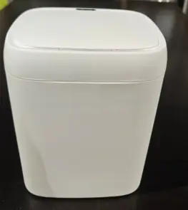 Відро для сміття сенсорне прямокутне Mixxus Wave-TC0212 White 12 л (колір білий) (MI8403) №4
