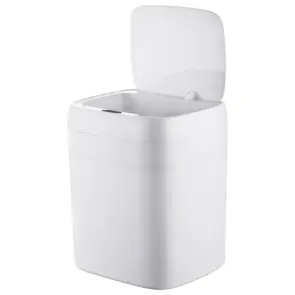Відро для сміття сенсорне прямокутне Mixxus Wave-TC0212 White 12 л (колір білий) (MI8403) №22