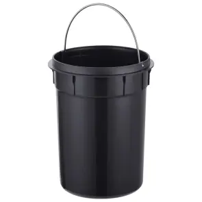 Мусорное ведро с плавным закрытием круглое Mixxus Ellipse-TC0212 SS Color 12л (цвет нержавейка) (MI8399) №19