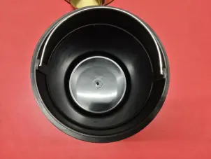 Відро для сміття з плавним закриттям кругле Mixxus Ellipse-TC0205 Brushed Gold 5л (колір матове золото) (MI8400) №9
