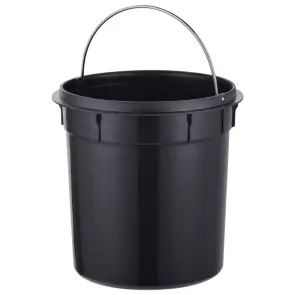 Відро для сміття з плавним закриттям кругле Mixxus Ellipse-TC0205 Brushed Gold 5л (колір матове золото) (MI8400) №15