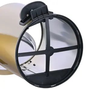 Відро для сміття з плавним закриттям кругле Mixxus Ellipse-TC0205 Brushed Gold 5л (колір матове золото) (MI8400) №16