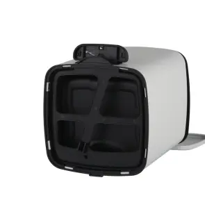 Відро для сміття з плавним закриттям квадратне Zerix Kubix-TC0106 White 6 л (колір білий) (ZX6109) №17