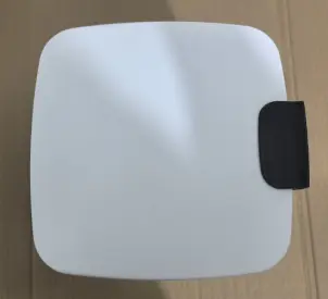 Відро для сміття з плавним закриттям квадратне Zerix Kubix-TC0106 White 6 л (колір білий) (ZX6109) №24