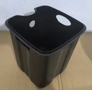 Відро для сміття з плавним закриттям квадратне Zerix Kubix-TC0106 White 6 л (колір білий) (ZX6109) №32