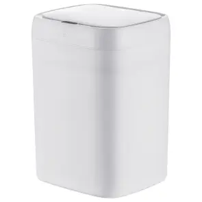 Відро для сміття сенсорне прямокутне Mixxus Wave-TC0314 White 14 л (колір білий) (MI8404) №1
