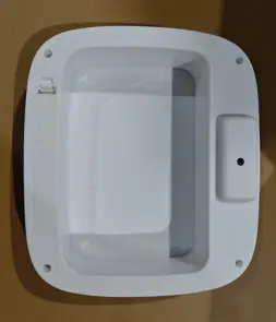 Відро для сміття сенсорне прямокутне Mixxus Wave-TC0314 White 14 л (колір білий) (MI8404) №8