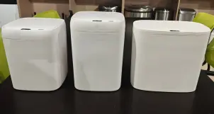 Відро для сміття сенсорне прямокутне Mixxus Wave-TC0314 White 14 л (колір білий) (MI8404) №12