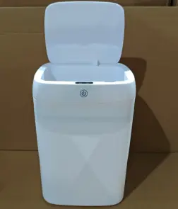 Відро для сміття сенсорне прямокутне Mixxus Wave-TC0314 White 14 л (колір білий) (MI8404) №29