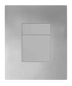 Панель змиву Koer KT-0607-02 157x198x10mm пластикова, кнопка квадратна (SS Color) (KR6239) №5