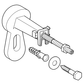 Настінні куточки Grohe Rapid SL (3855800M) №2