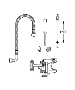 Монтажний комплект Grohe (46944001) №2