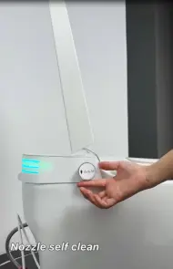 Унітаз-біде підлоговий з електронним управлінням Koer TB-0201 Smart 675x400x450mm із вбудованим бачком (KR6071) №6